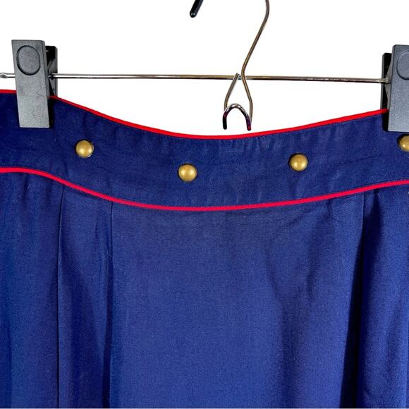 Blossom Rosen Vintage Pencil Skirt with Piping and Stud Detail Size 6 - Picture 2 of 4